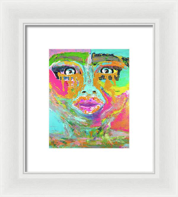 Golden Tears of Joy - Framed Print