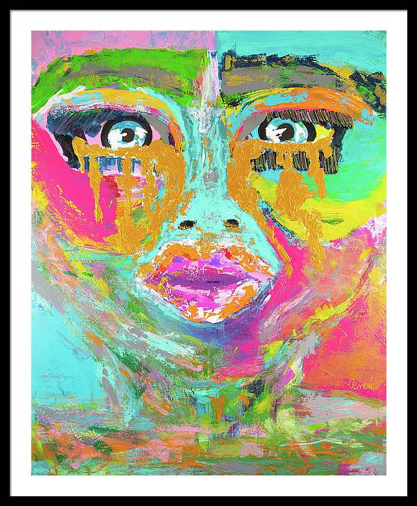 Golden Tears of Joy - Framed Print