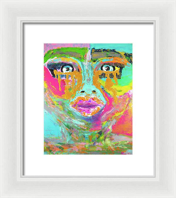 Golden Tears of Joy - Framed Print