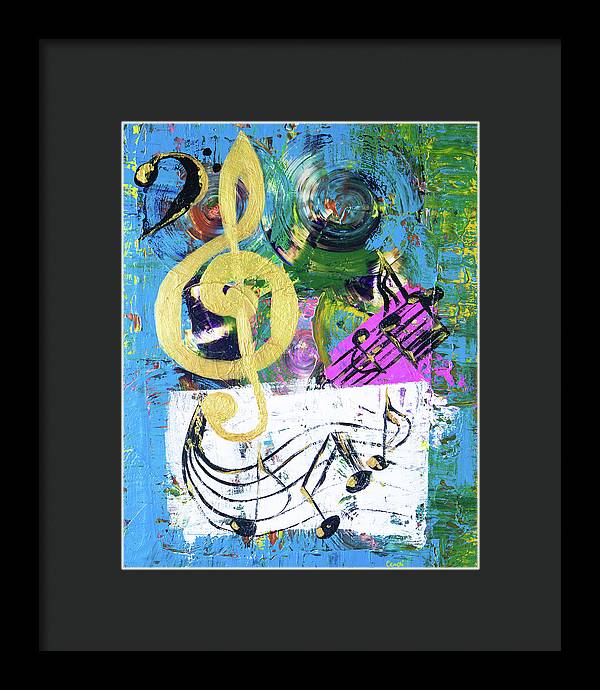 Let The Music Play - Framed Print