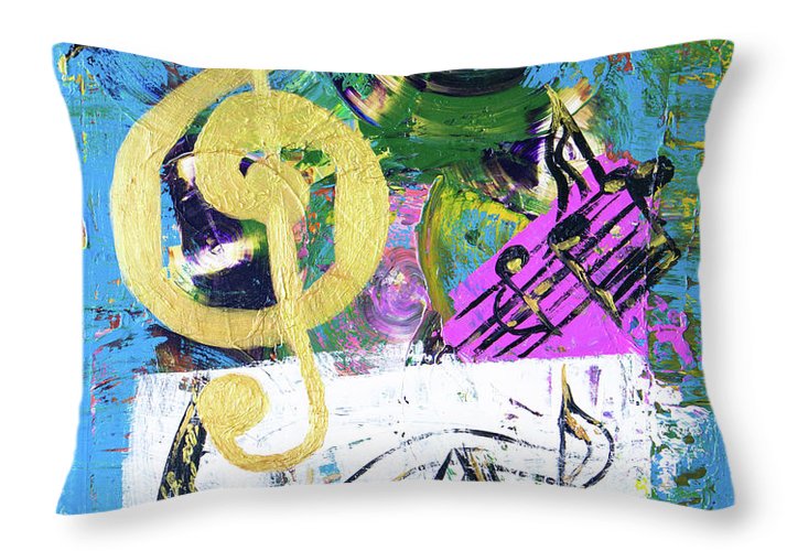 Let The Music Play - Throw Pillow