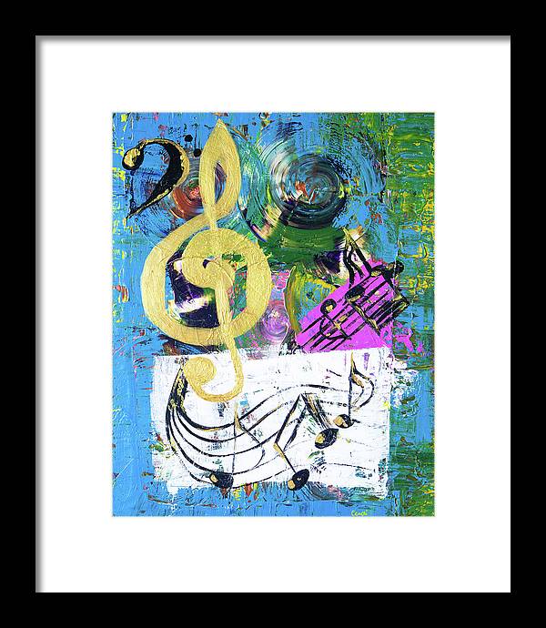 Let The Music Play - Framed Print