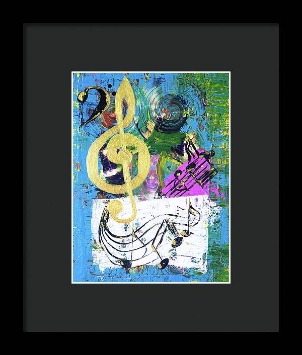 Let The Music Play - Framed Print