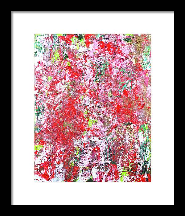 Love is red - Framed Print