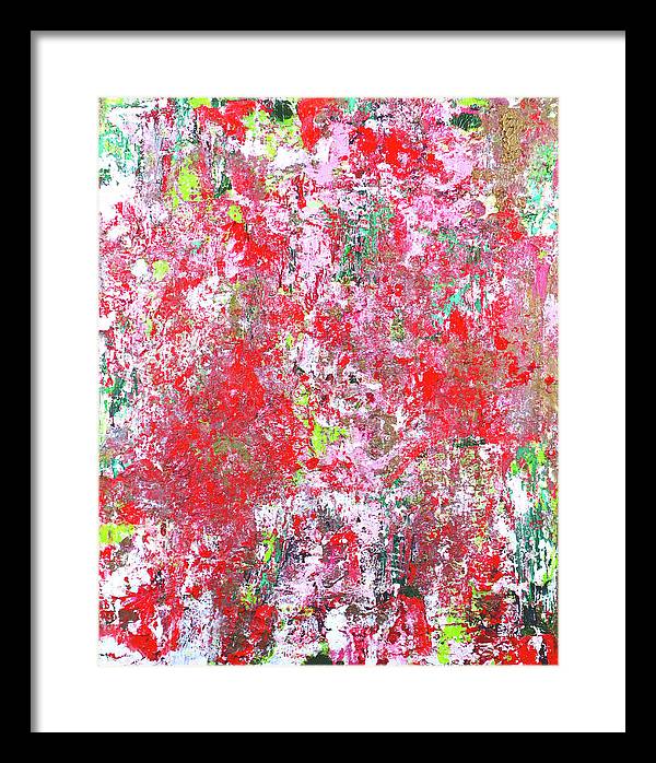 Love is red - Framed Print