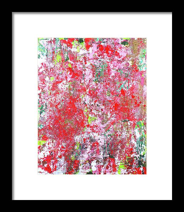 Love is red - Framed Print