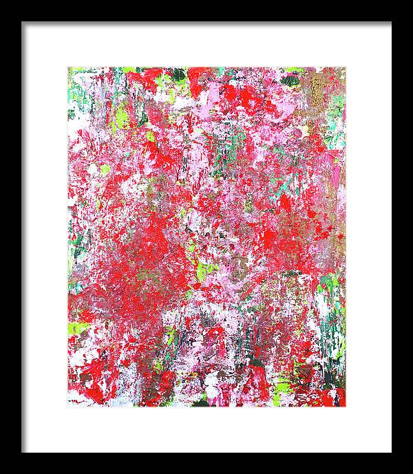 Love is red - Framed Print