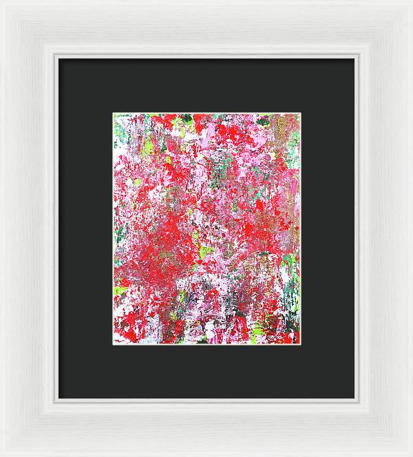 Love is red - Framed Print