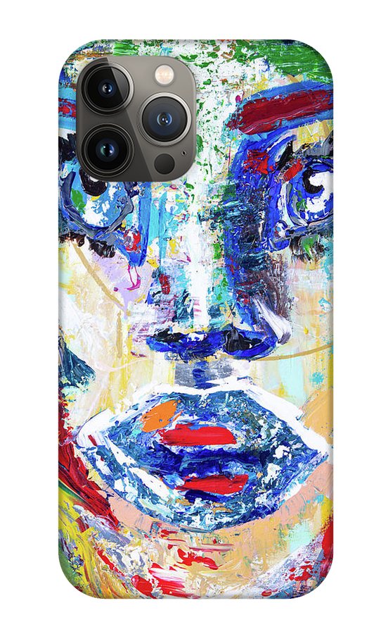 Man Wolf Abstract Art, Unleash Your Inner Wildness! - Phone Case