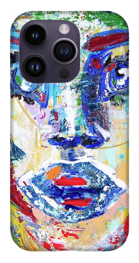 Man Wolf Abstract Art, Unleash Your Inner Wildness! - Phone Case