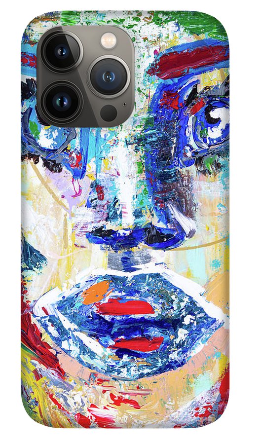 Man Wolf Abstract Art, Unleash Your Inner Wildness! - Phone Case