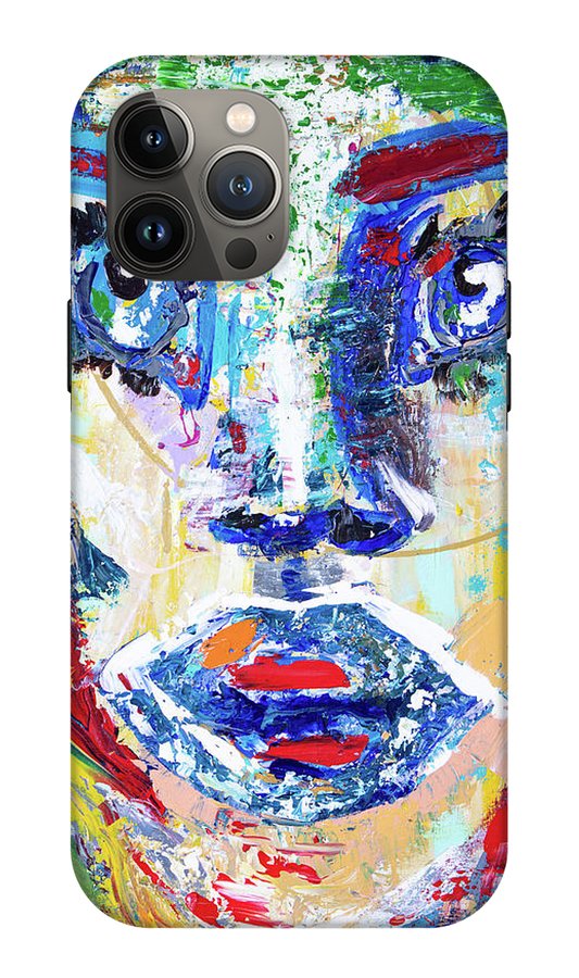 Man Wolf Abstract Art, Unleash Your Inner Wildness! - Phone Case