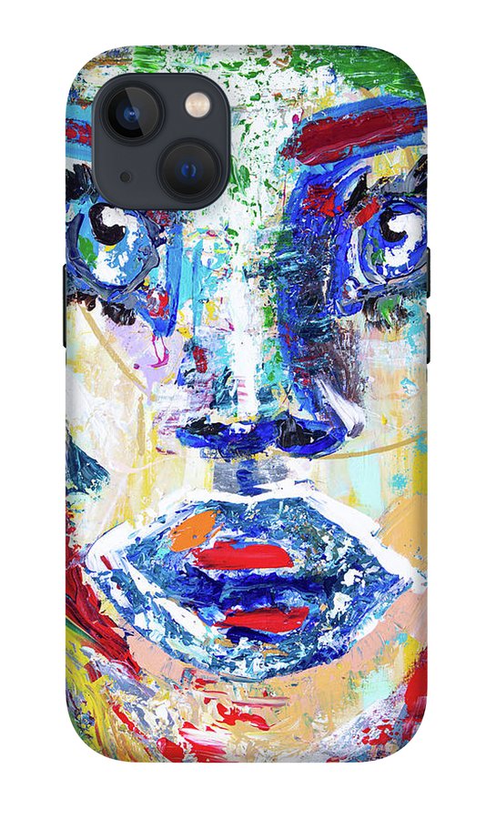 Man Wolf Abstract Art, Unleash Your Inner Wildness! - Phone Case