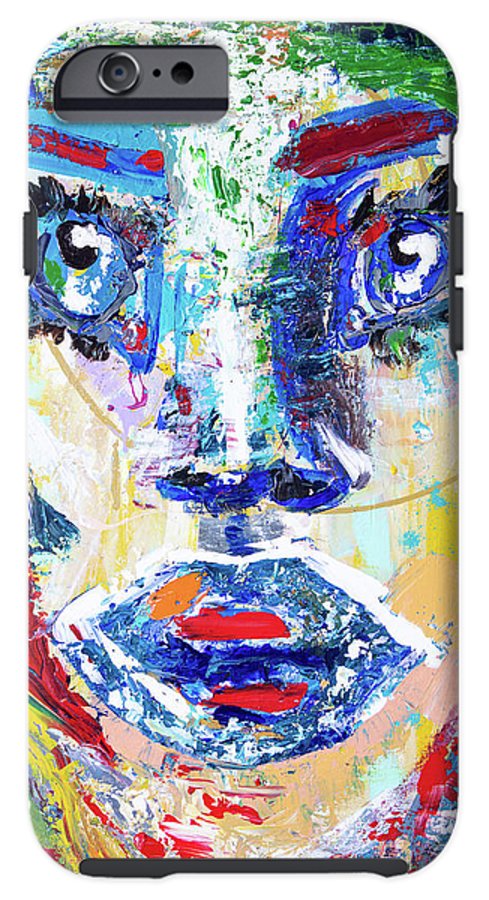 Man Wolf Abstract Art, Unleash Your Inner Wildness! - Phone Case