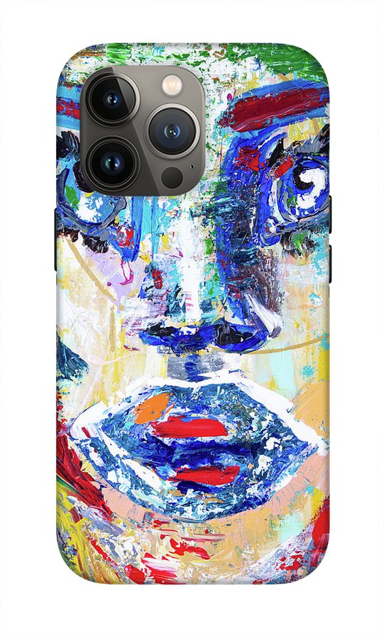 Man Wolf Abstract Art, Unleash Your Inner Wildness! - Phone Case