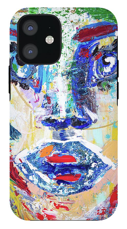 Man Wolf Abstract Art, Unleash Your Inner Wildness! - Phone Case