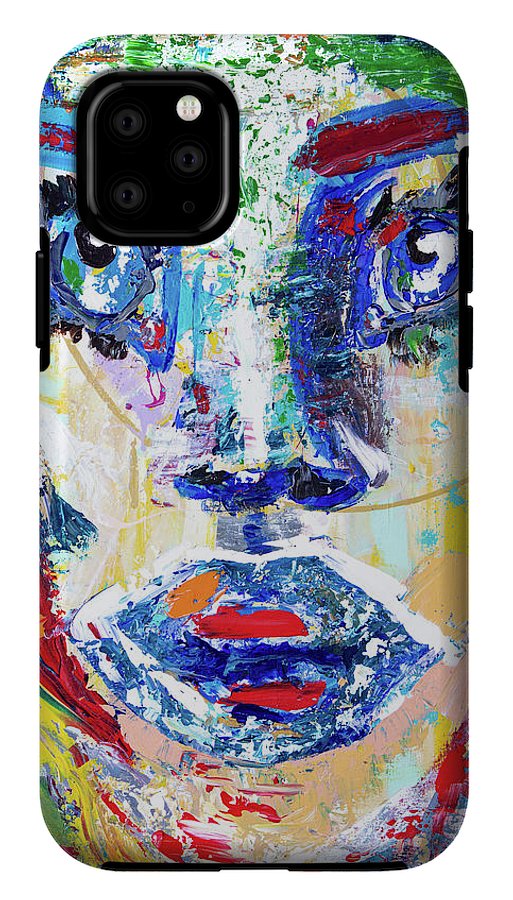 Man Wolf Abstract Art, Unleash Your Inner Wildness! - Phone Case