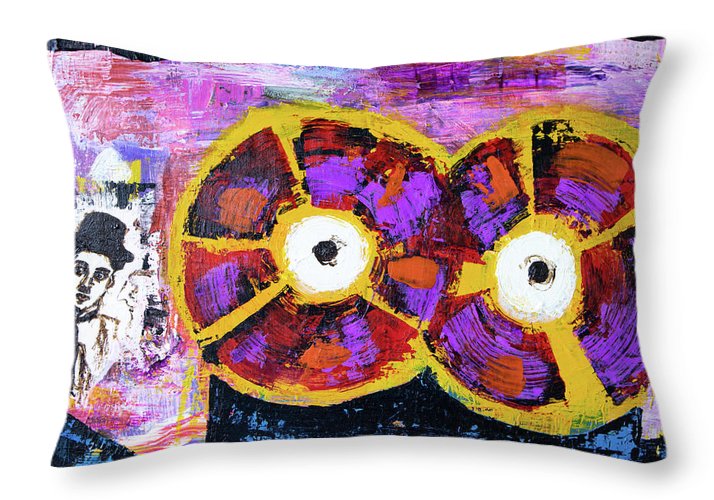 Old Cinema - Throw Pillow