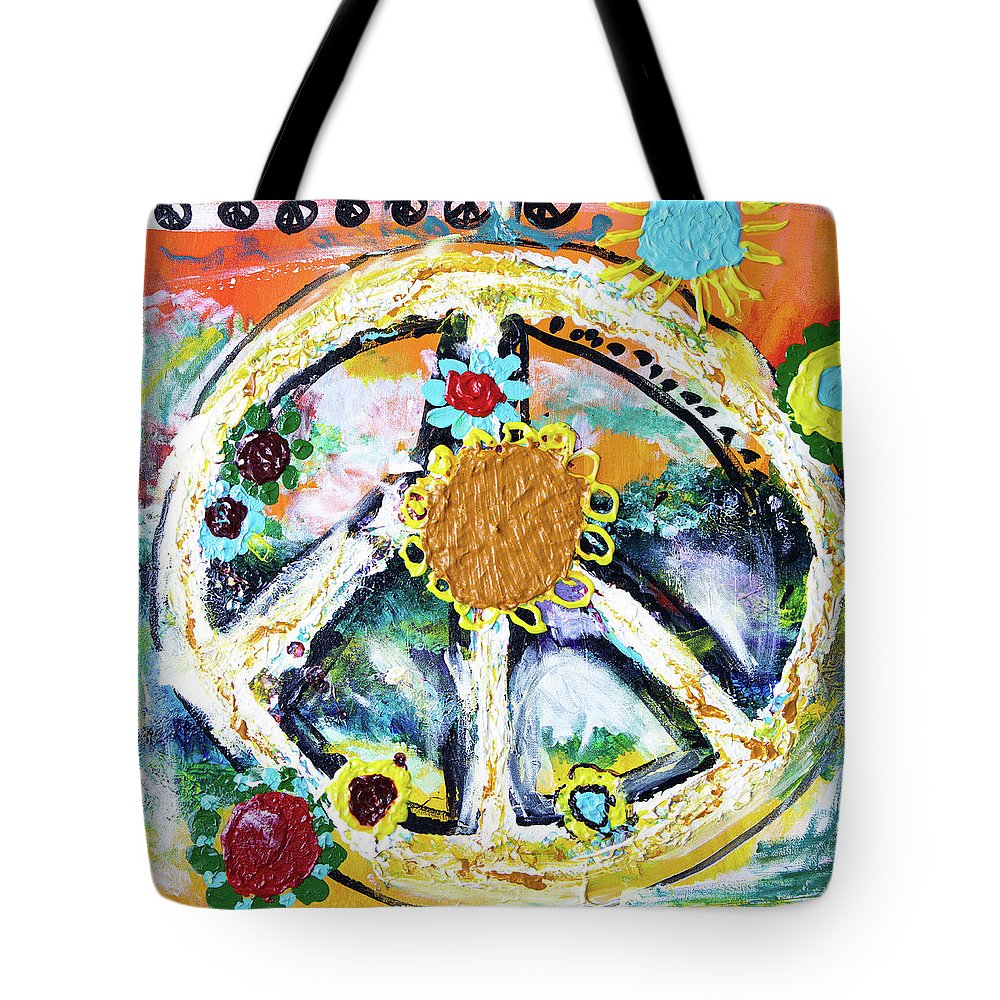 Peace And Freedom - Tote Bag