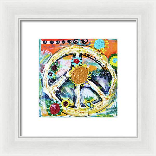 Peace And Freedom - Framed Print