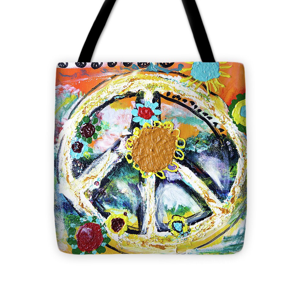 Peace And Freedom - Tote Bag