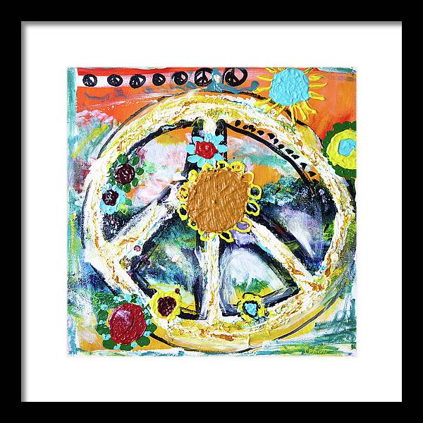 Peace And Freedom - Framed Print