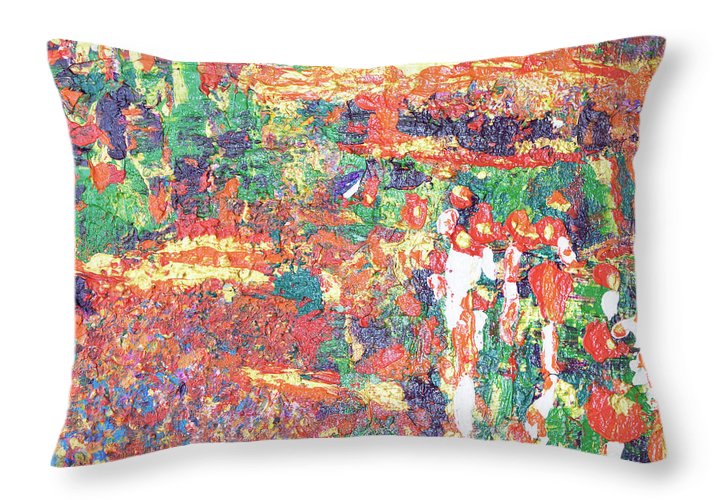 Red Hills - Throw Pillow