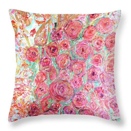 Rose - Throw Pillow