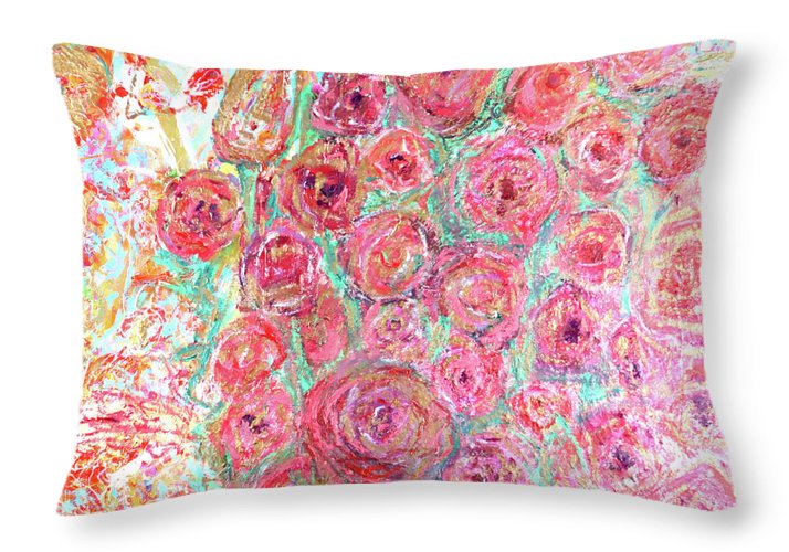 Rose - Throw Pillow