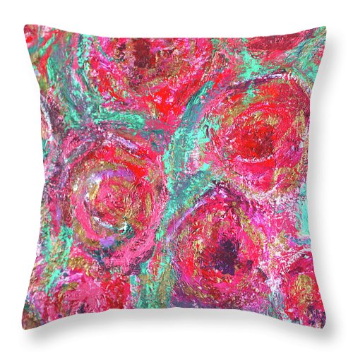 Rose Rose - Throw Pillow