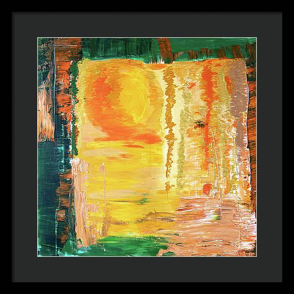 Sunny Dance - Framed Print