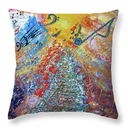 Way To The Sun - Throw Pillow