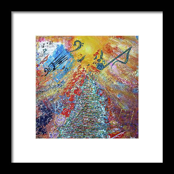 Way To The Sun - Framed Print