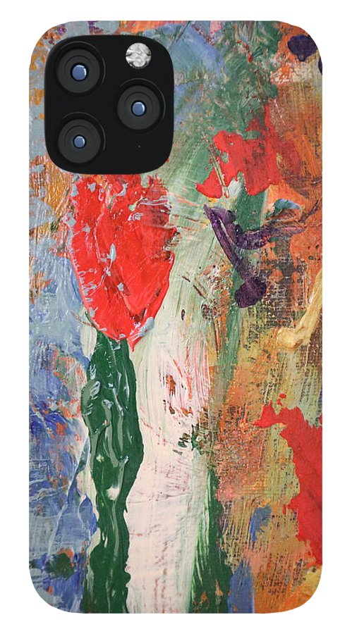 Wild Flowers and Golden Notes,  Let the vibrant energy surround you-Phone Case