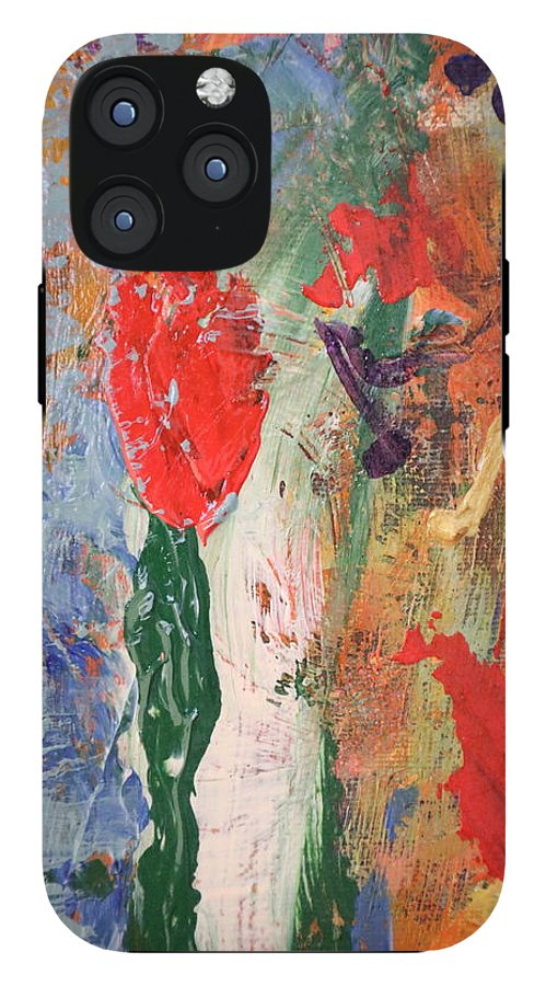 Wild Flowers and Golden Notes,  Let the vibrant energy surround you-Phone Case