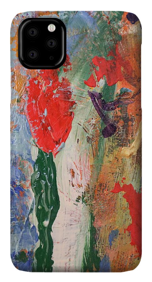 Wild Flowers and Golden Notes,  Let the vibrant energy surround you-Phone Case