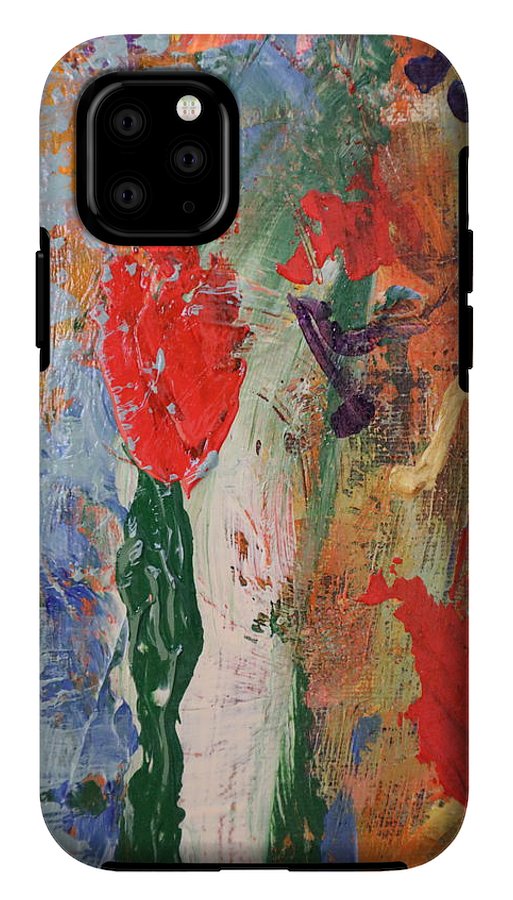 Wild Flowers and Golden Notes,  Let the vibrant energy surround you-Phone Case