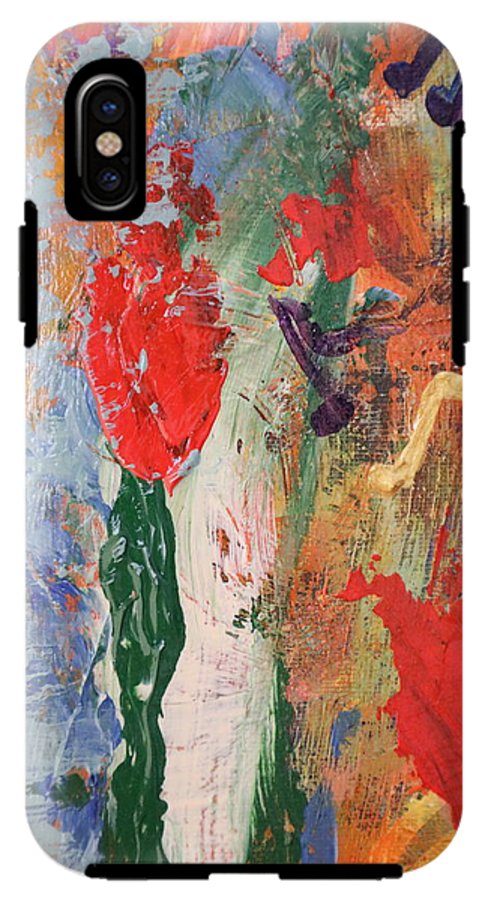 Wild Flowers and Golden Notes,  Let the vibrant energy surround you-Phone Case