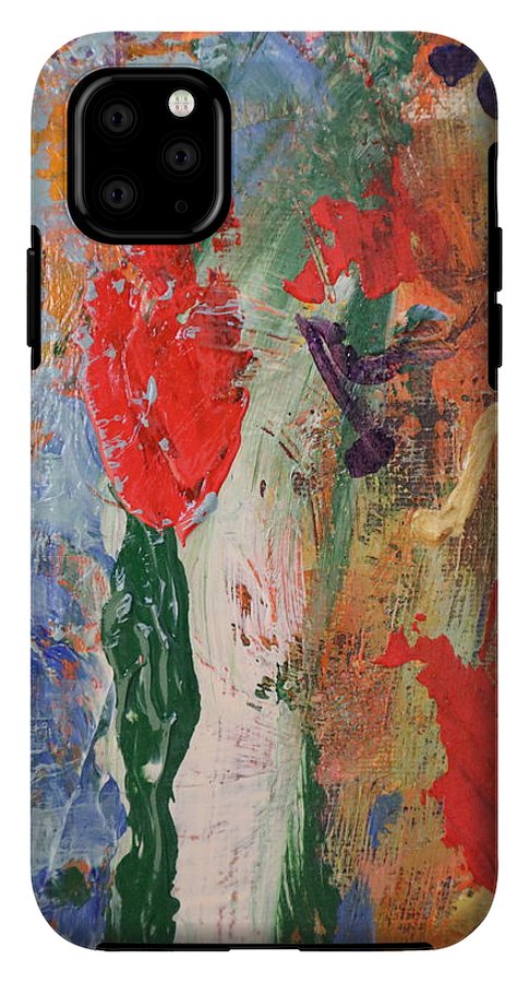 Wild Flowers and Golden Notes,  Let the vibrant energy surround you-Phone Case