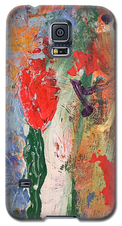 Wild Flowers and Golden Notes,  Let the vibrant energy surround you-Phone Case