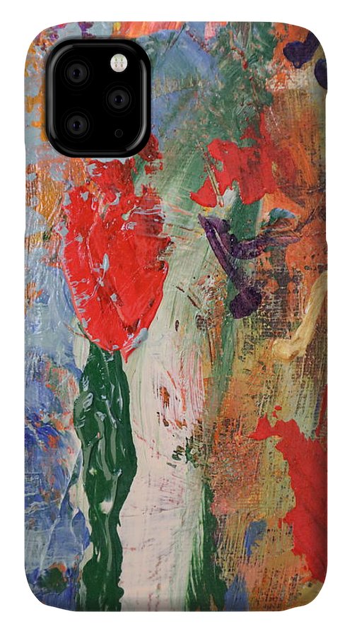 Wild Flowers and Golden Notes,  Let the vibrant energy surround you-Phone Case