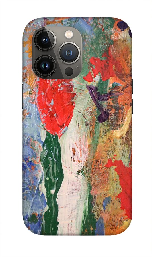 Wild Flowers and Golden Notes,  Let the vibrant energy surround you-Phone Case