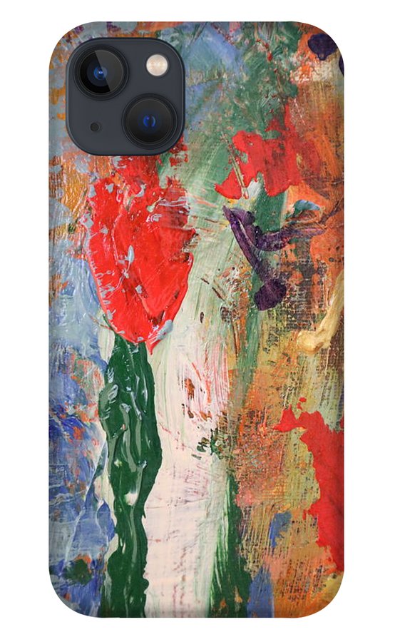 Wild Flowers and Golden Notes,  Let the vibrant energy surround you-Phone Case