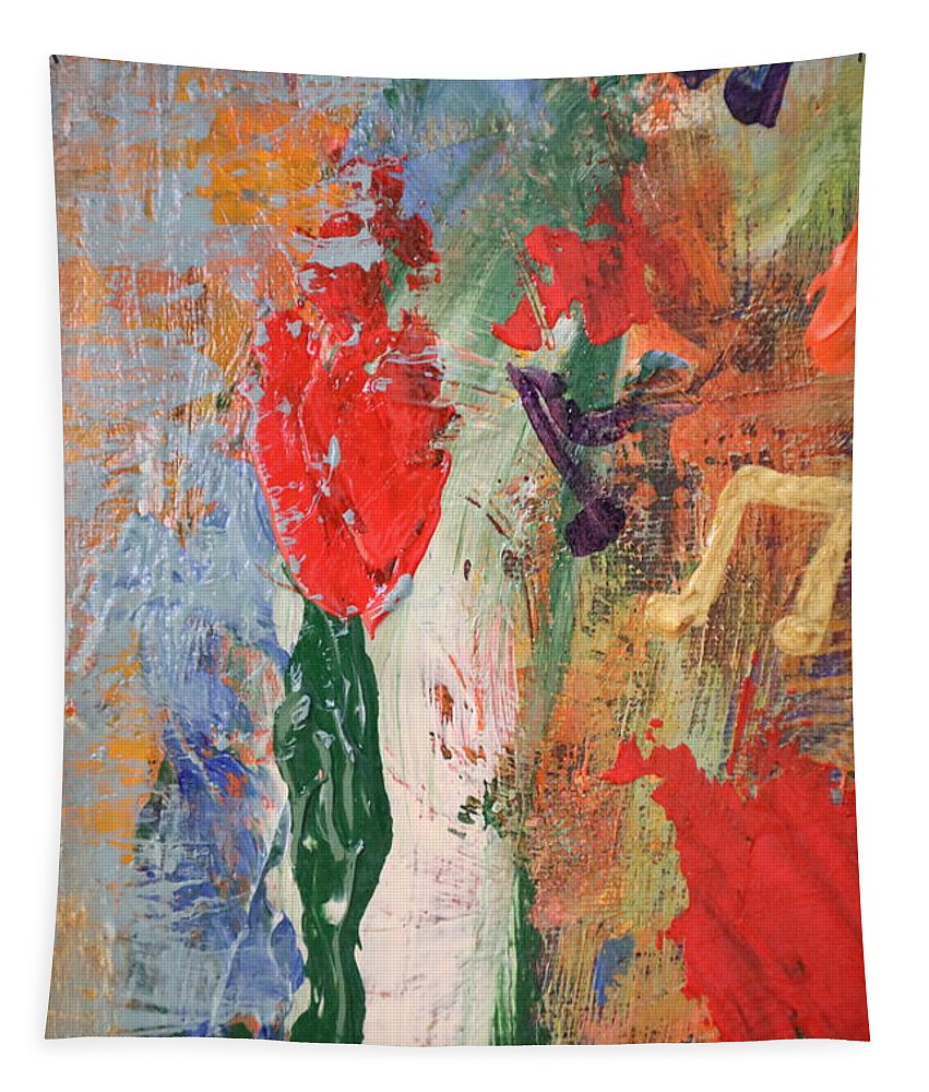 Wild Flowers and Golden Notes - Tapestry