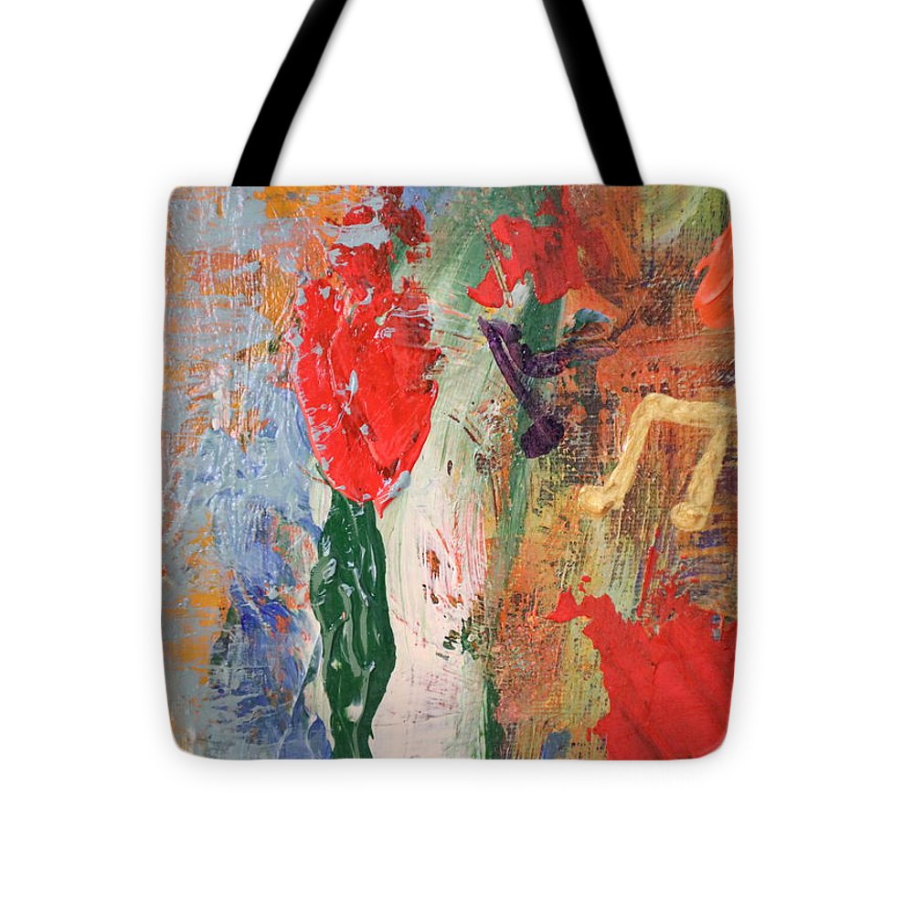 Wild Flowers and Golden Notes - Tote Bag