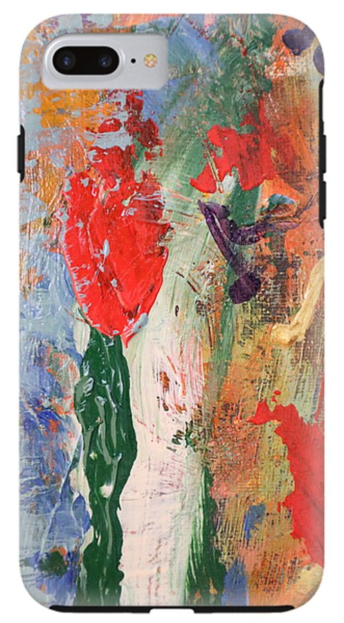 Wild Flowers and Golden Notes,  Let the vibrant energy surround you-Phone Case