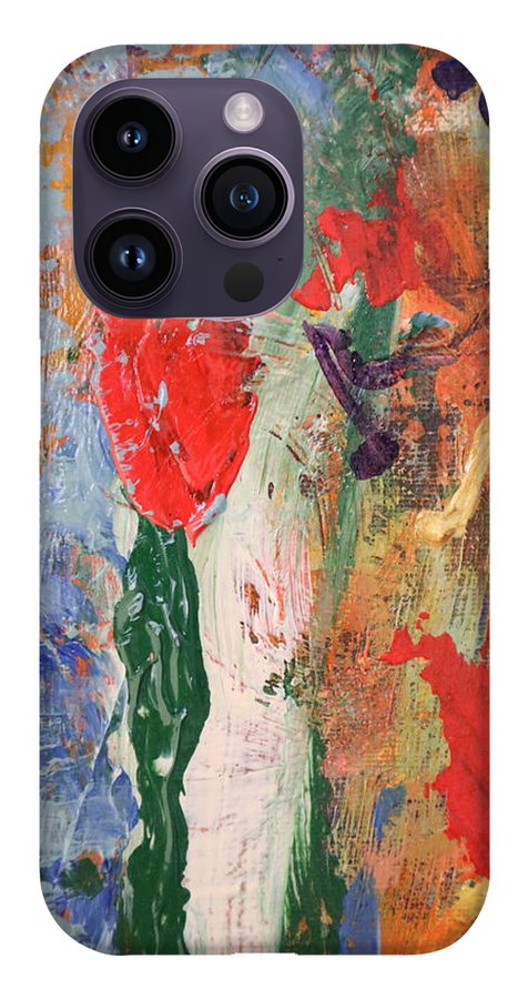 Wild Flowers and Golden Notes,  Let the vibrant energy surround you-Phone Case